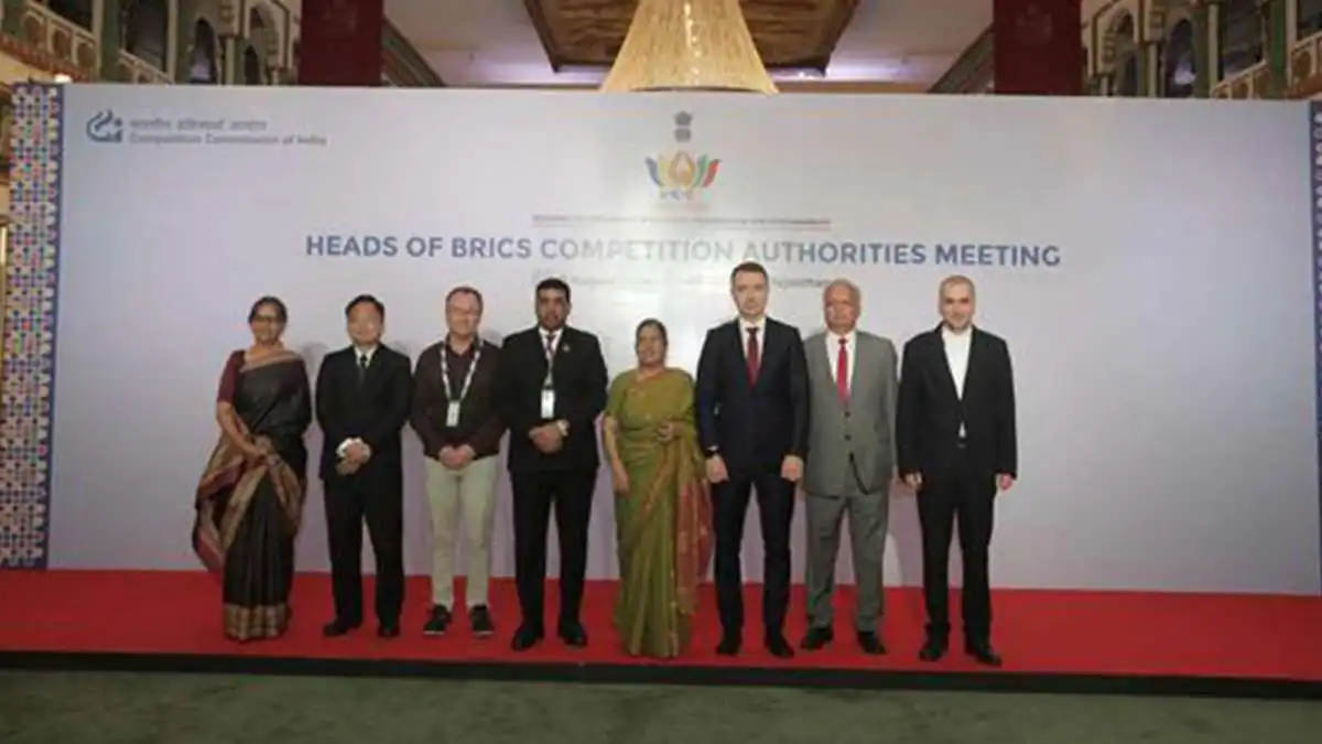 भारतीय स्पर्धा आयोगाद्वारे (CCI) राजस्थानमधील उदयपूर येथे ब्रिक्स (BRICS) स्पर्धा प्राधिकरणांच्या प्रमुखांच्या बैठकीचे आयोजन
