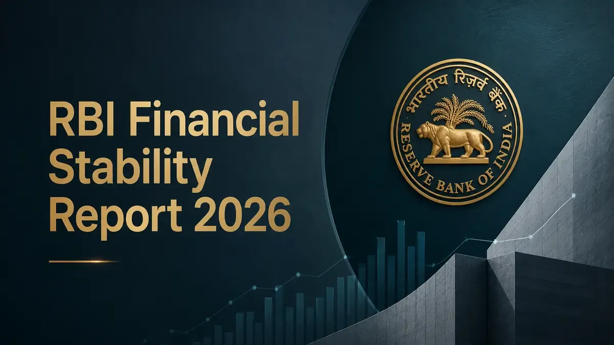 भारतीय रिझर्व्ह बँकेमार्फत 'आर्थिक स्थिरता अहवाल (Financial Stability Report)' २०२६ प्रसिद्ध