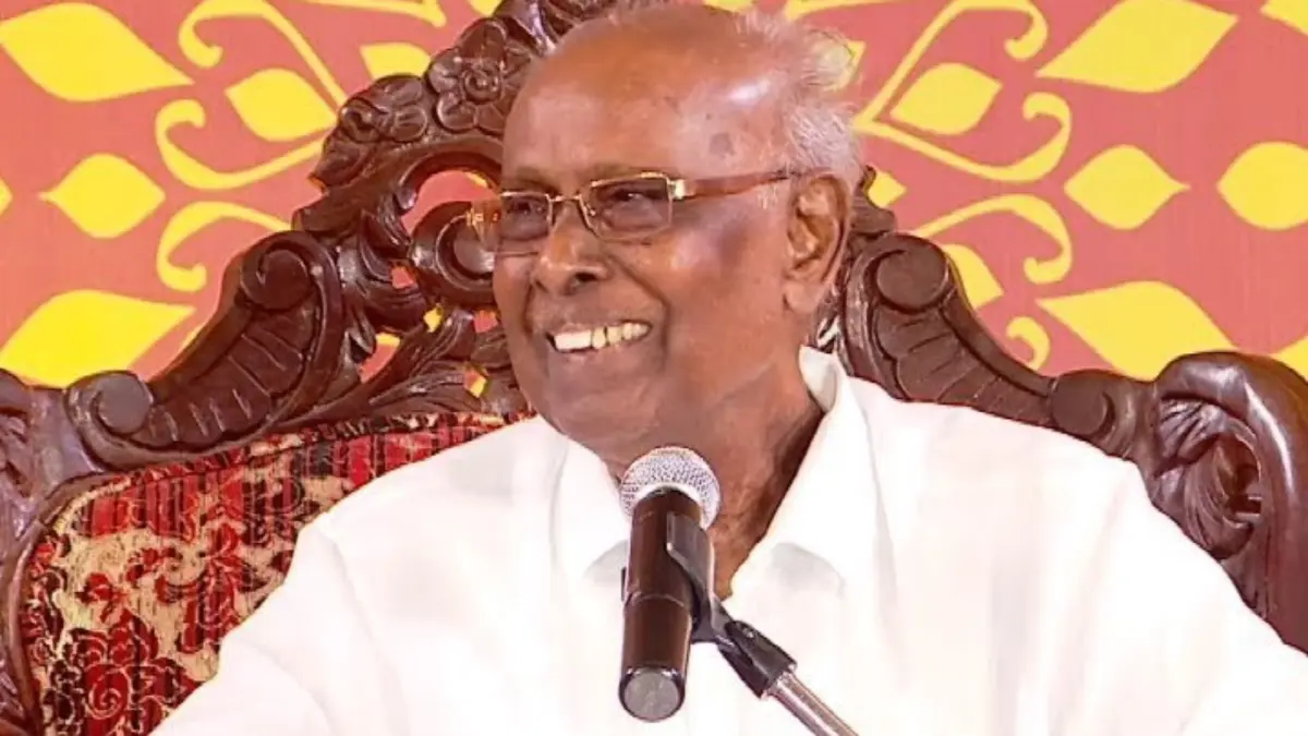 ज्येष्ठ तमिळ अभ्यासक, वक्ते आणि पद्मश्री पुरस्कार विजेते सोलोमन पप्पैया यांचे निधन