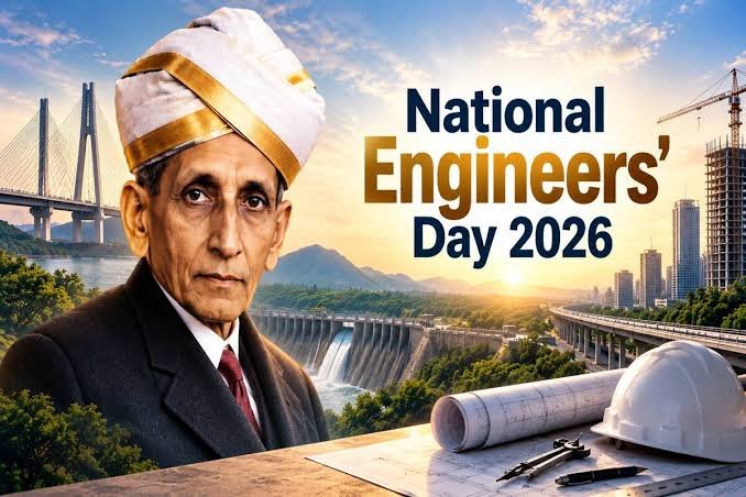१५ सप्टेंबर: राष्ट्रीय अभियंता दिन २०२६