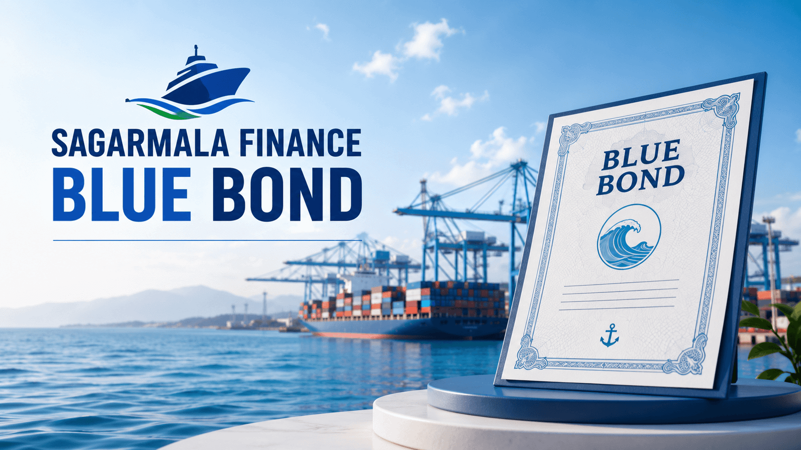 सागरमाला फायनान्स जारी करणार भारताचा पहिला 'ब्लू बाँड (Blue Bond)'