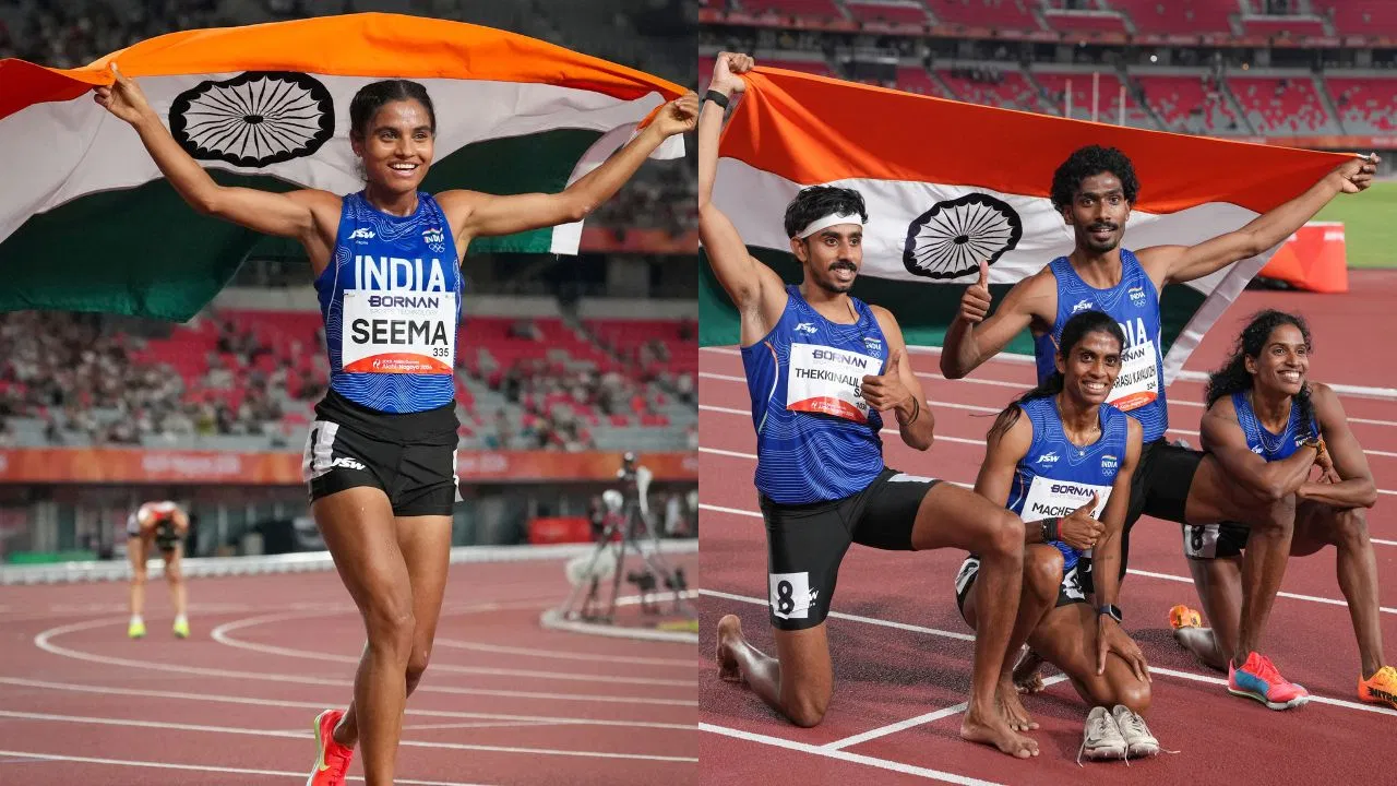 आशियाई क्रीडा स्पर्धा २०२६ मध्ये भारताला मिश्र ४x४०० मीटर रिलेमध्ये रौप्य तर सीमा कुमारीला १०,००० मीटर शर्यतीत कांस्य पदक प्राप्त