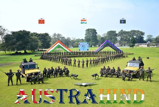 भारत-ऑस्ट्रेलिया संयुक्त लष्करी सराव 'ऑस्ट्राहिंद (AUSTRAHIND) २०२६' तिरुवनंतपुरम, केरळ येथे सुरू