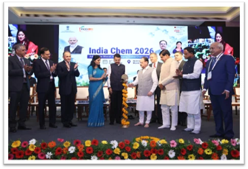 मुंबई, महाराष्ट्र येथे २२ ते २४ ऑक्टोबर २०२६ दरम्यान 'इंडिया केम(India Chem)' ची १४ वी आवृत्ती आयोजित