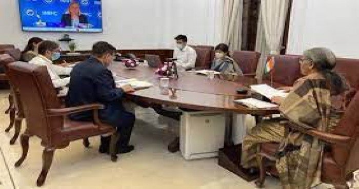 निर्मला सीतारमण यांची जागतिक बँक - IMF च्या १०३ व्या विकास समिती बैठकीस उपस्थिती