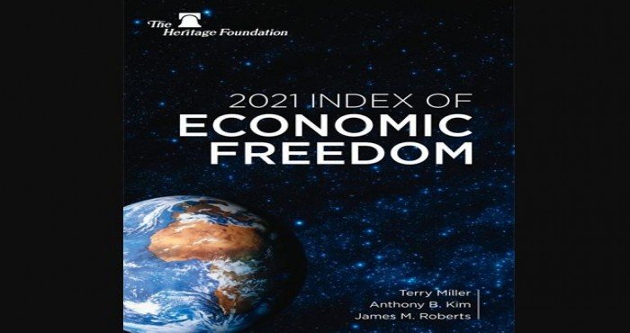 आर्थिक स्वातंत्र्य निर्देशांक (Economic Freedom Index) २०२१ मध्ये सिंगापूर अव्वल
