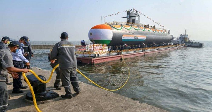 भारतीय नौदलामार्फत पाचवी स्कॉर्पिन पाणबुडी 'वागीर (Vagir)' चे अनावरण