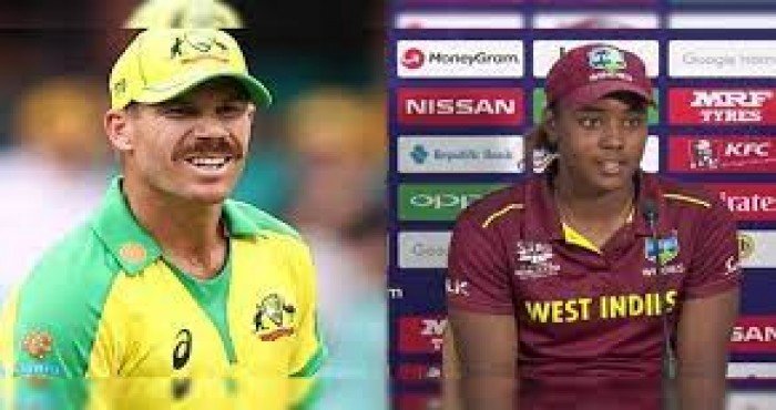 डेव्हिड वॉर्नर आणि हेली मॅथ्यूजला नोव्हेंबरचा 'ICC प्लेअर ऑफ द मंथ' पुरस्कार जाहीर