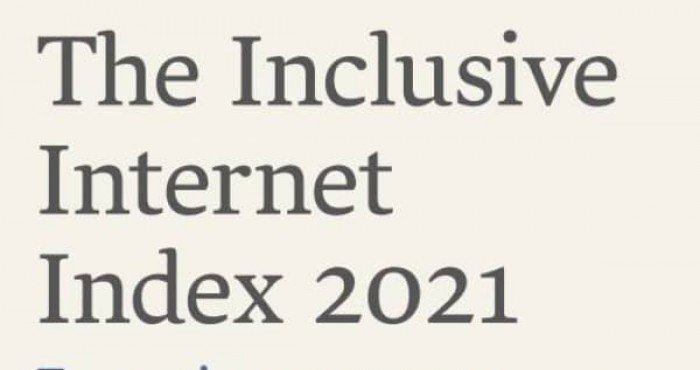 समावेशक इंटरनेट निर्देशांक (Inclusive Internet Index) २०२१ मध्ये भारत ४९ वा क्रमांकावर विराजमान