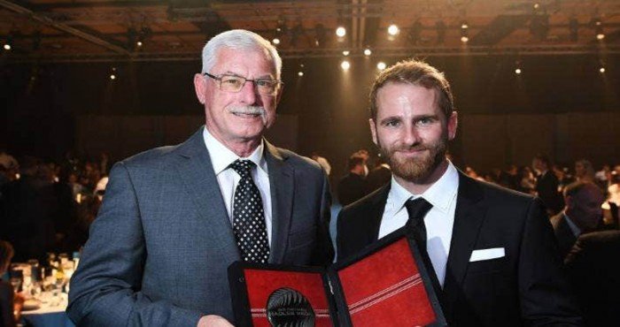 केन विल्यमसनला 'सर रिचर्ड हॅडली पदक (Sir Richard Hadlee medal)' प्रदान