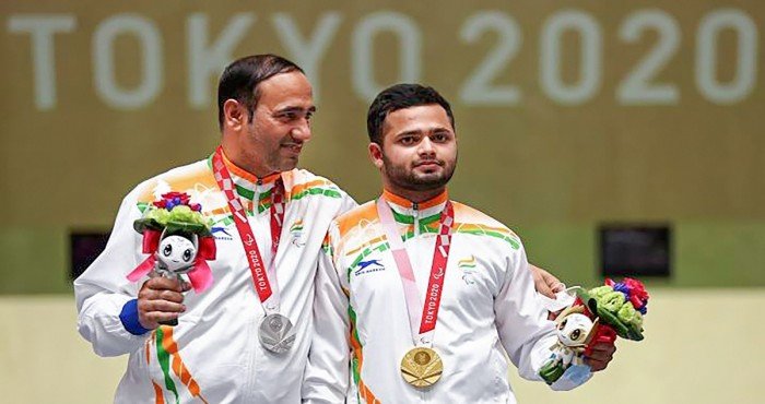 टोकियो पॅरालिम्पिक २०२० मध्ये मनीष नरवालने ५० मीटर मिश्र पिस्तूलमध्ये जिंकले सुवर्ण