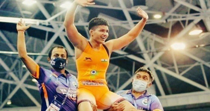 भारतीय कुस्तीपटू प्रिया मलिकने जिंकले 'वर्ल्ड कॅडेट कुस्ती स्पर्धेत (World Cadet Wrestling Championship)' सुवर्ण