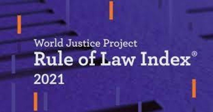 जागतिक न्याय प्रकल्प कायदा नियम निर्देशांक २०२१ मध्ये भारत ७९ व्या क्रमांकावर विराजमान