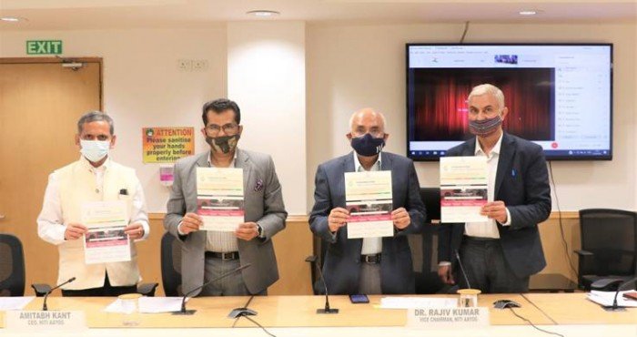 नीती आयोगामार्फत आरोग्य व पोषण विषयावर ‘पोषण ज्ञान (Poshan Gyan)’ नावाच्या डिजीटल भांडाराचे अनावरण