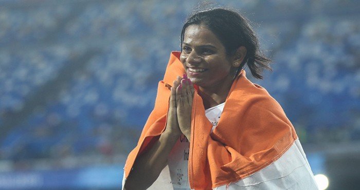 छत्तीसगढ सरकारमार्फत 'विर्णी (Veerni)' पुरस्काराच्या उद्घाटन आवृत्तीसाठी दुती चंदची निवड
