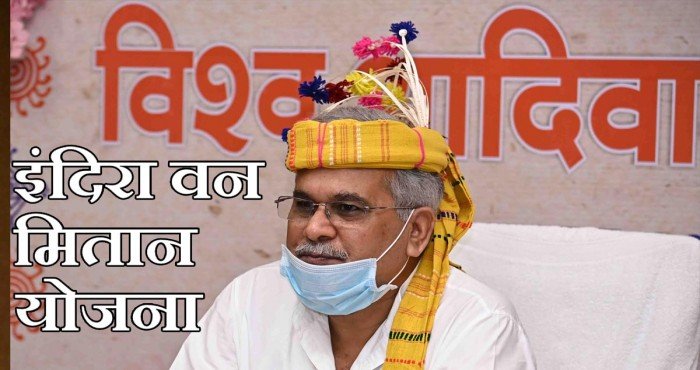 छत्तीसगडमध्ये सुरू होणार 'इंदिरा वन मितान योजना'