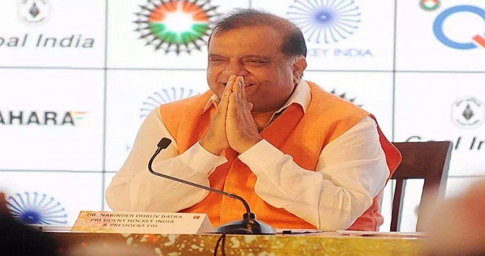 नरिंदर बात्रा यांची आंतरराष्ट्रीय हॉकी महासंघाच्या (FIH) अध्यक्षपदी पुनर्निवड